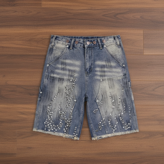 Bermudas Vaqueros Y2K