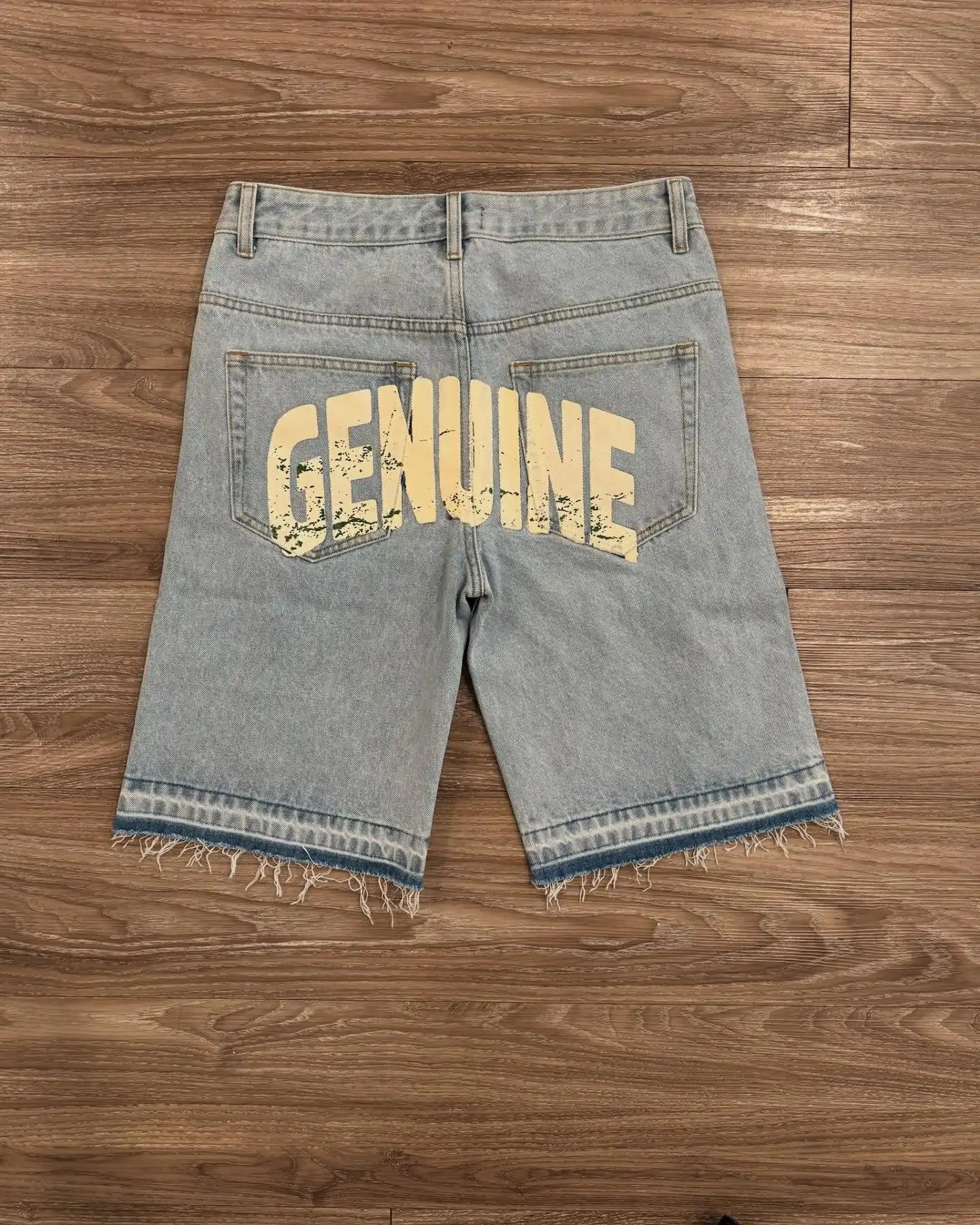 Bermudas Vaqueros Y2K