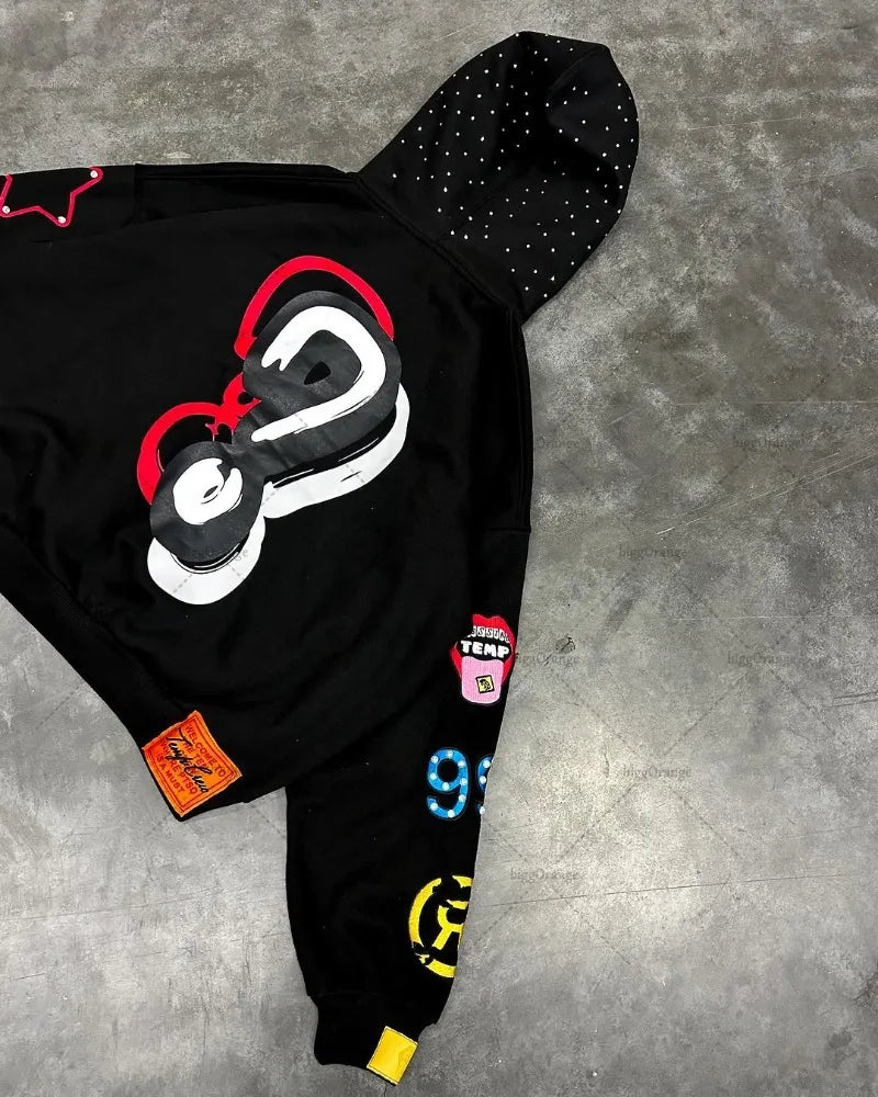 Sudadera Harajuku Y2K