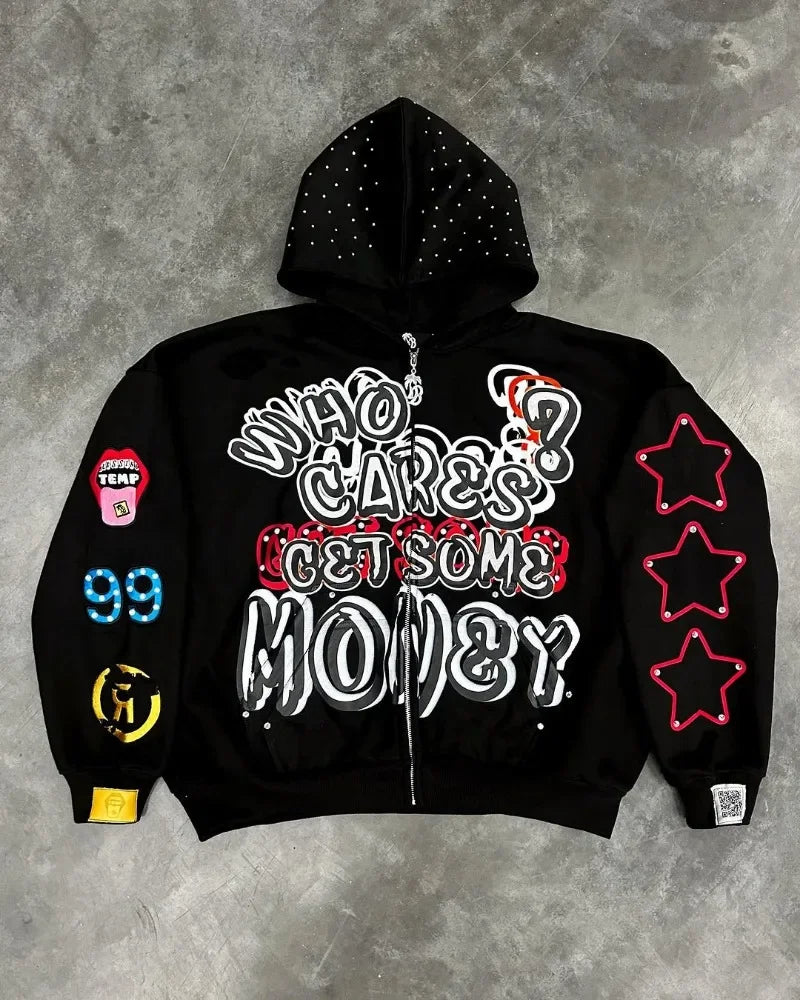 Sudadera Harajuku Y2K