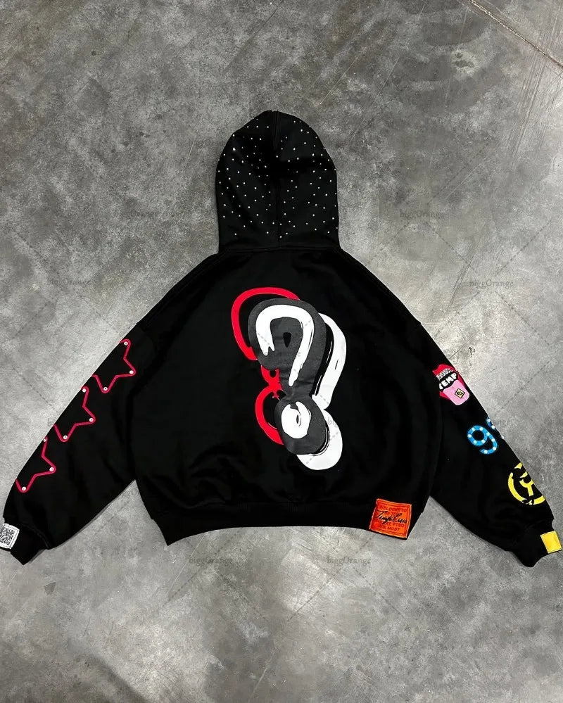 Sudadera Harajuku Y2K