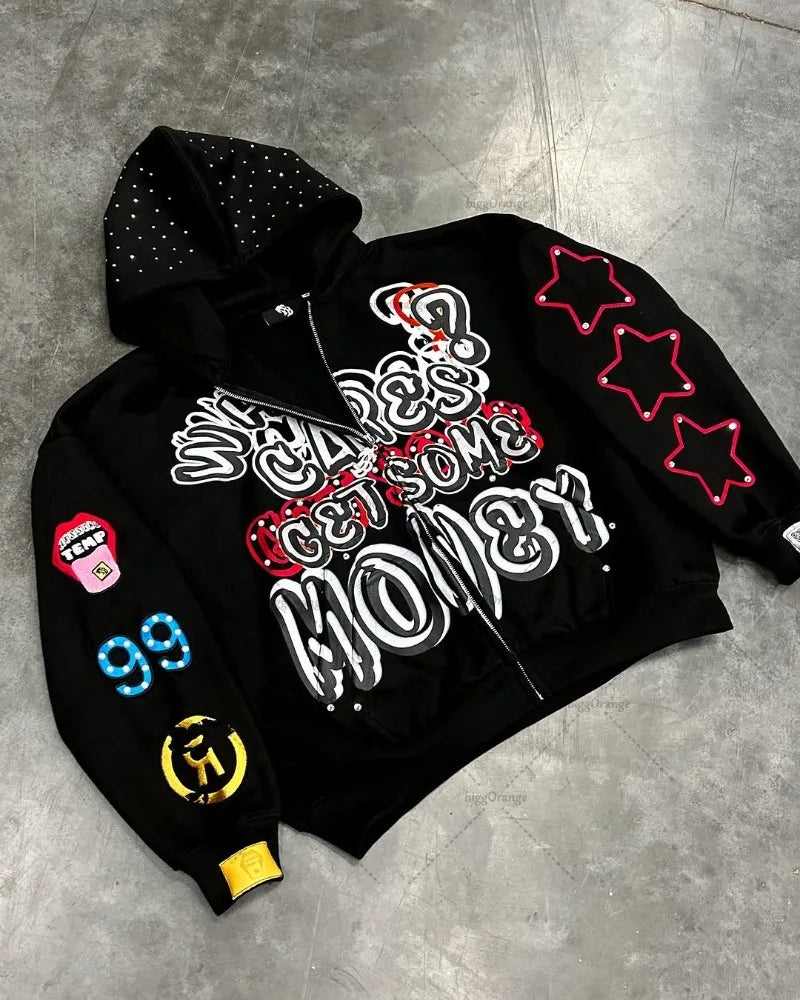 Sudadera Harajuku Y2K